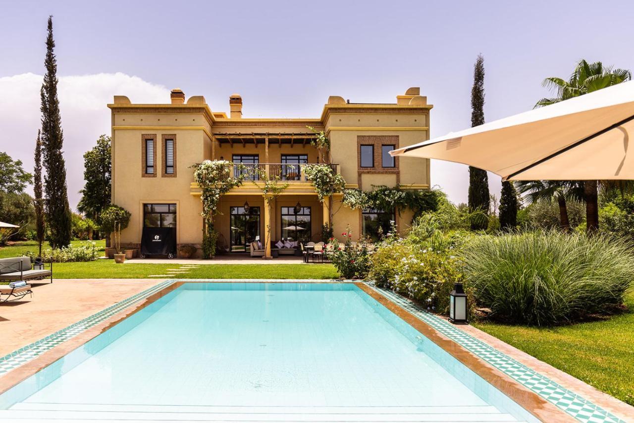 Villa De Luxe Avec Piscine Privee Et Golf Marrakesh Exterior foto