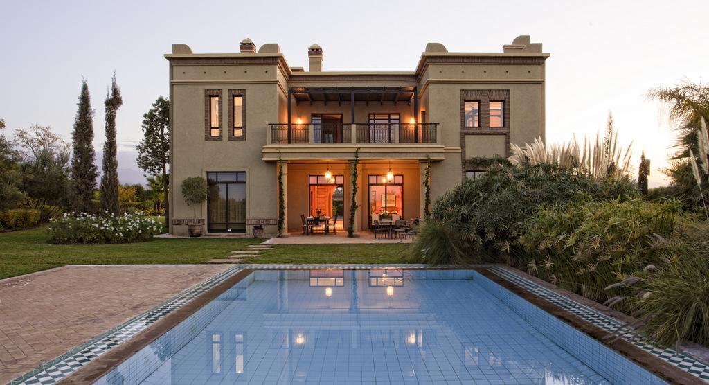 Villa De Luxe Avec Piscine Privee Et Golf Marrakesh Exterior foto